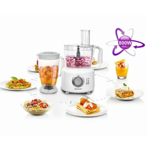Robot Multifonction Robuste 7 Accessoires 25 Fonctions 800W 1.8L - روبوت مطبخ متعدد المهام