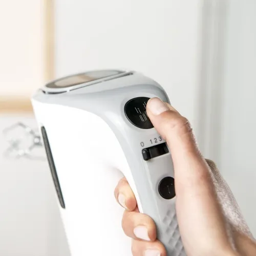 Batteur Electrique À Main Taurus 300W avec 5 Vitesses et Turbo - Taurus Station Grey - خلاط يدوي