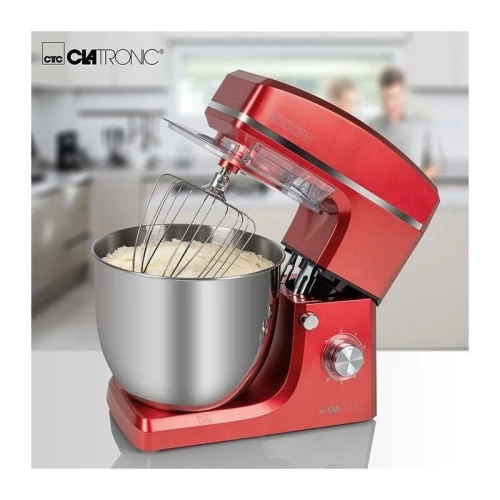 Robot Pétrin Pâtissier Clatronic 10L 1500W avec 6 Vitesses + Pulse - 3 Accessoires - عجانة