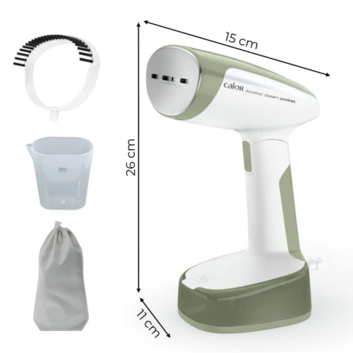 Défroisseur Vapeur Calor à Main Pliable 1300W - Prêt En 15 Secondes - Leger et Portable - Access Steam Pocket