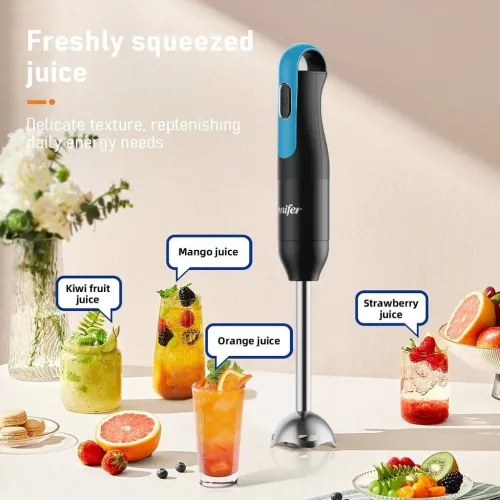 Bras Mixeur Plongeant Sonifer 3EN1 Inox 300W Avec Fouet Et Verre Doseur 700ml - خلاط يدوي