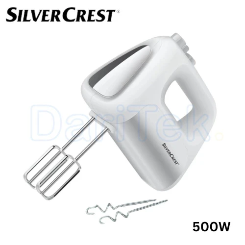 Batteur Electrique À Main SilverCrest 500W avec 6 vitesses et Turbo - خلاط يدوي