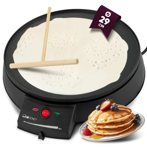 Crepière électrique Clatronic Anti-Adhésif - Ø 29cm 900 W