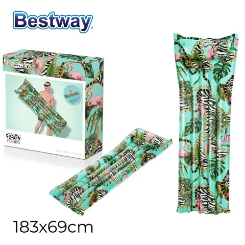 Matelas Gonflable De Piscine et plage 183 x 69 cm Jungle - Bestway 