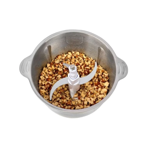 Hachoir Électrique Heinrich's 2 Litres 500W Avec 2 Vitesses et 4 Lames - Corps En Inox