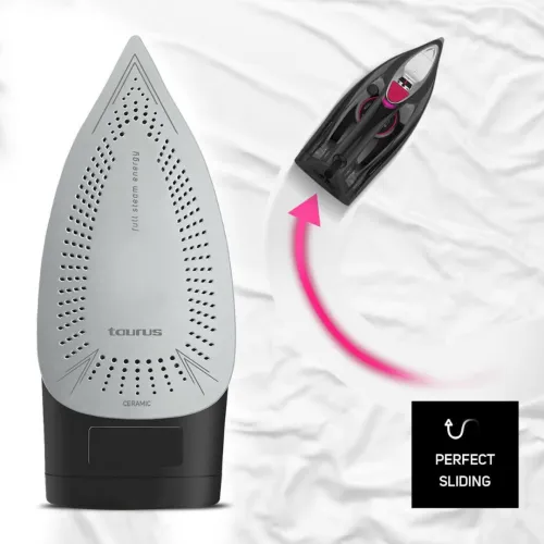 Fer à Repasser Taurus à Vapeur et Sec Professionnel Céramique 2800W - Taurus GEYSER ECO EASY 2800