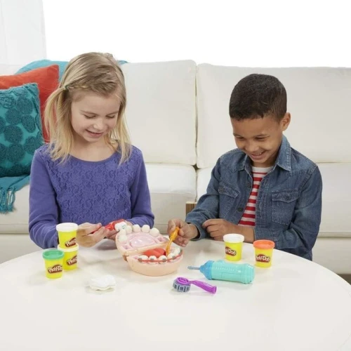 Play Doh Set de Pate a Modeler Doctor Drill and Fill avec 5 pots - Cadeau pour enfants