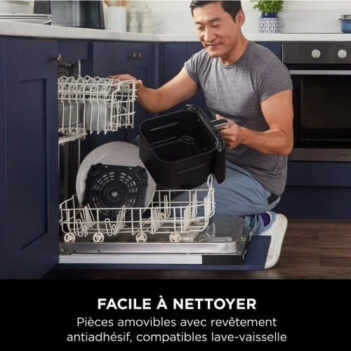 Friteuse Air Fryer NINJA sans huile 6.2L 2000W à air MAX PRO - 4 PROGRAMMES - AF170EU - قلاية هوائية