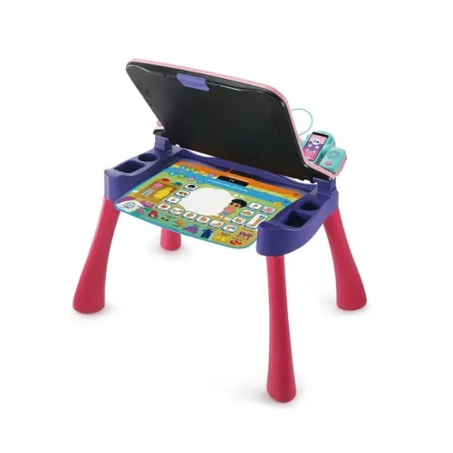 Magi Bureau VTech interactif 5 en 1 Mixte avec +24 activités éducatif - Jouet et Cadeau pour Enfants