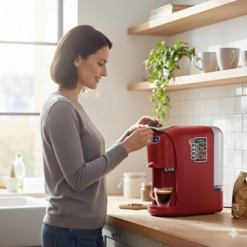 Machine à Café 4 EN 1 Multismart - 1400 W 20 Bars Poudre Et Capsule - ماكينة قهوة
