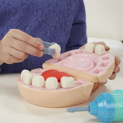 Play Doh Set de Pate a Modeler Doctor Drill and Fill avec 5 pots - Cadeau pour enfants