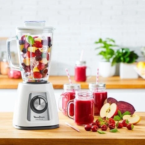 Blender Mixeur + Centrifugeuse Moulinex Blendforce 2en1 800W 1.75L En Verre