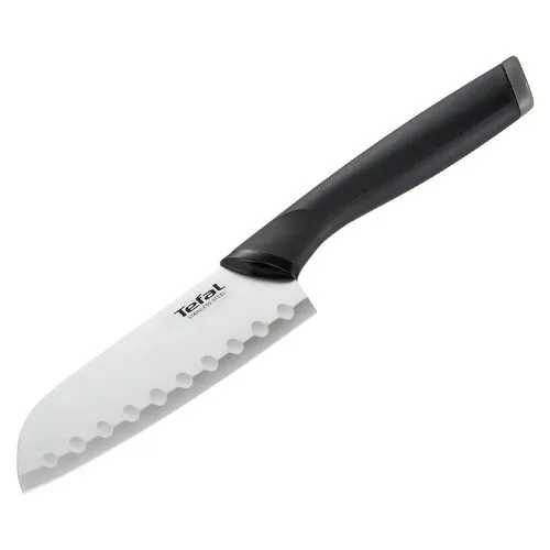 Couteau Santoku Tefal Comfort 12 cm en Acier inoxydable avec Etui de Protection