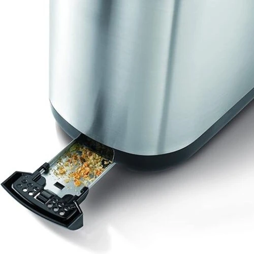 Grille Pain Electrique Tefal Extra Longue Et Large 1000 W en Inox - Express TL365ETR