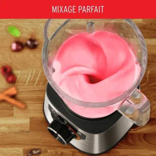 Blender Mixeur Moulinex PerfectMix+ En Verre - 1200W 2L avec 15 vitesses et 6 Lames - خلاط كهربائي