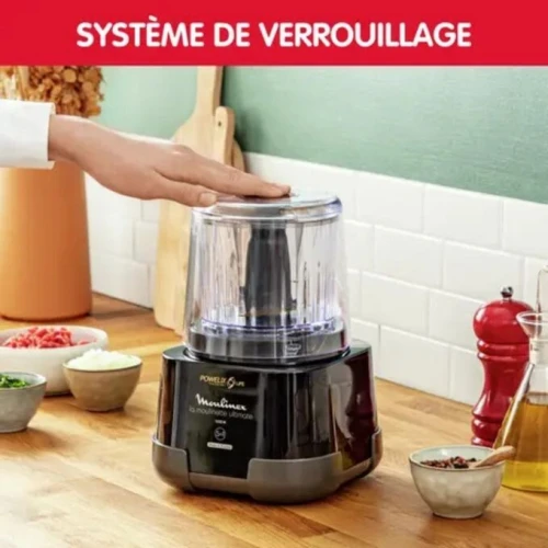 Hachoir 5 En 1 Moulinette Ultimate Moulinex - 1000W 550ML 350G - مفرمة و رحاية 5 في 1 