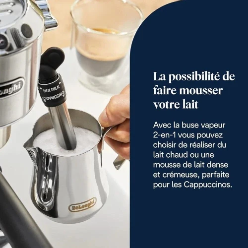 Machine à Café Expresso DeLonghi Dedica Style 15 bars 1.1 Litres 1300W - ماكينة قهوة