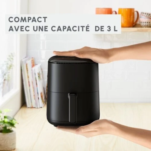 Friteuse Air Fryer Moulinex sans huile 3L 1300W à air - 10 Programmes Tactile - Easy Fry Compact