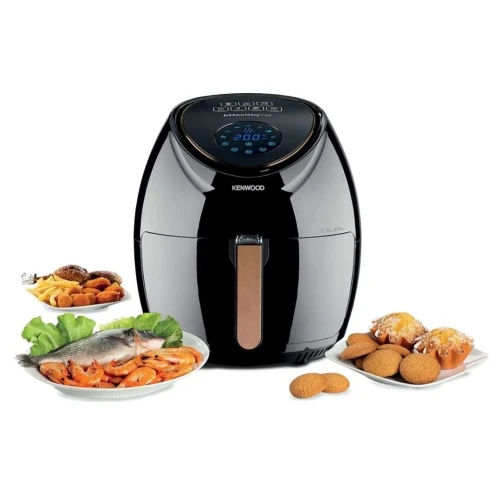 Friteuse Air Fryer KENWOOD sans huile 5.5L 1800W 2.4Kg à air - 7 Programmes Digital - kHealthy FRY