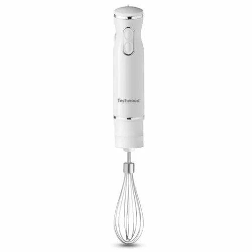 Bras Mixeur Plongeant 3en1 Techwood - 600W 500mL Multifonctions avec Hachoir et Fouet 