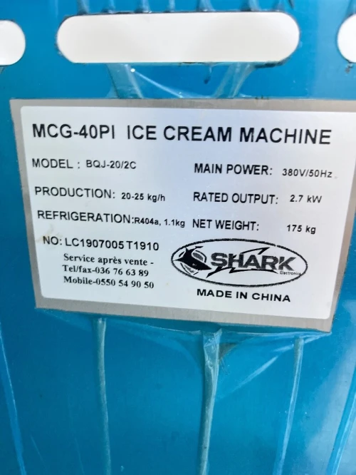 Machine a glace 
