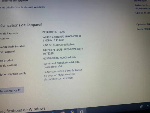 HP notebook 240 G7