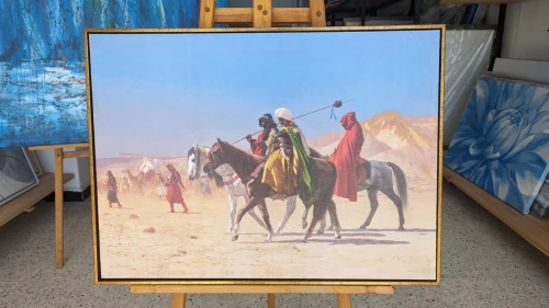 Reproduction de Tableaux peinture orientale et autres 