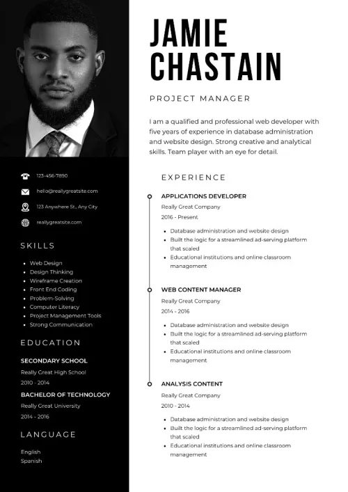 création de CV percutants et sur mesure