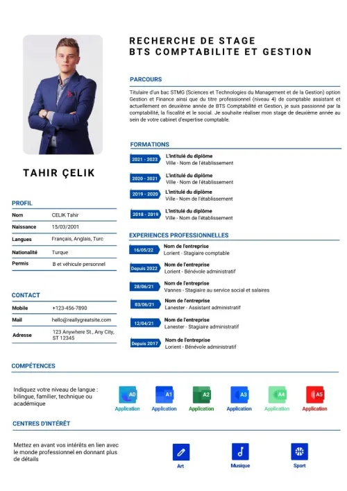 création de CV percutants et sur mesure