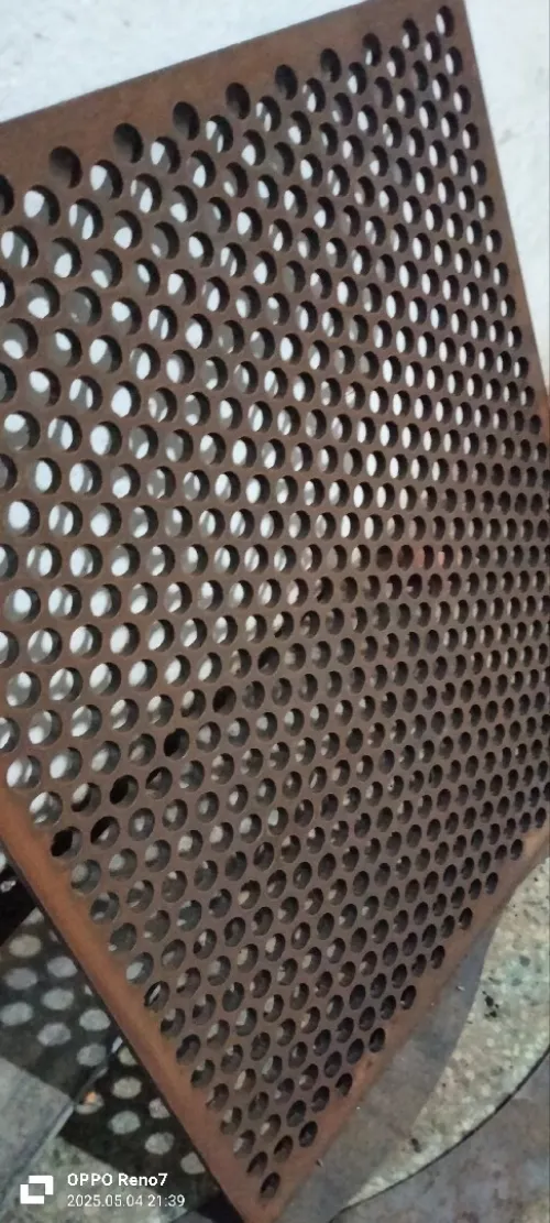 fabrication tole perforée