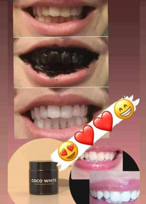للأسنان ناصعة البياض