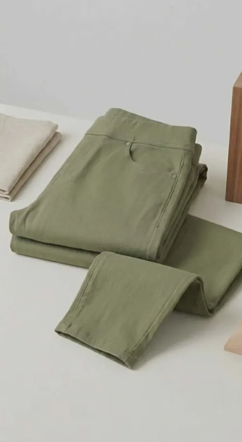 Pantalon casual extensible