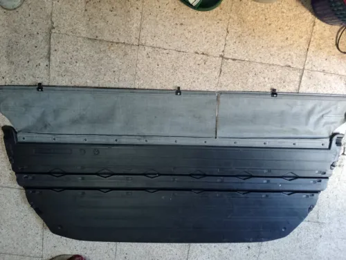 Plagette arrière