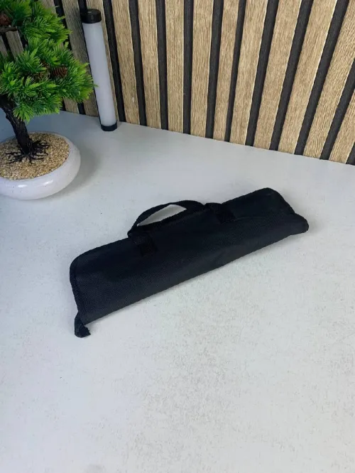 Kit de Cou-teaux de Luxe avec Manches en Bois 7Pcs - طقم سكا-كين الجزارة الفاخر بمقابض خشبية