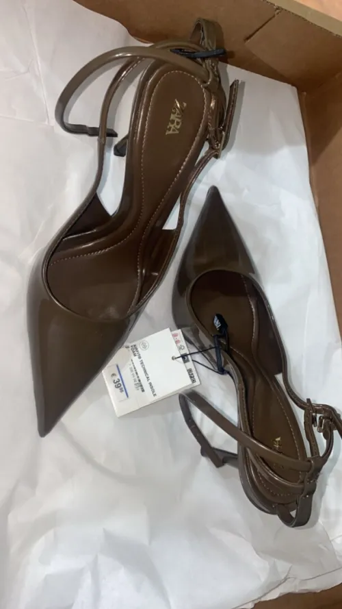 Escarpins ZARA marron chocolat
