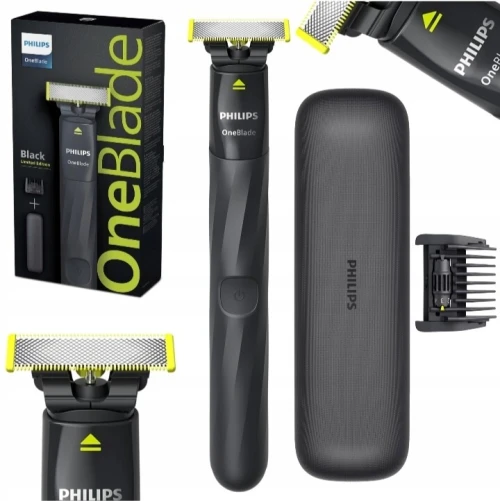 Rasoir Philips OneBlade QP1424/65 - Coffret cadeau avec étui de voyage