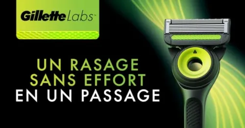 Rasoir GILLETTE Neon Night Edition avec Chargeur Labs