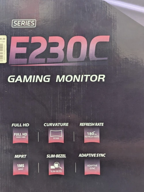 ECRAN GAMING DAHUA LM24-E230C 24 POUCES CURVED FULL HD 180HZ 1MS