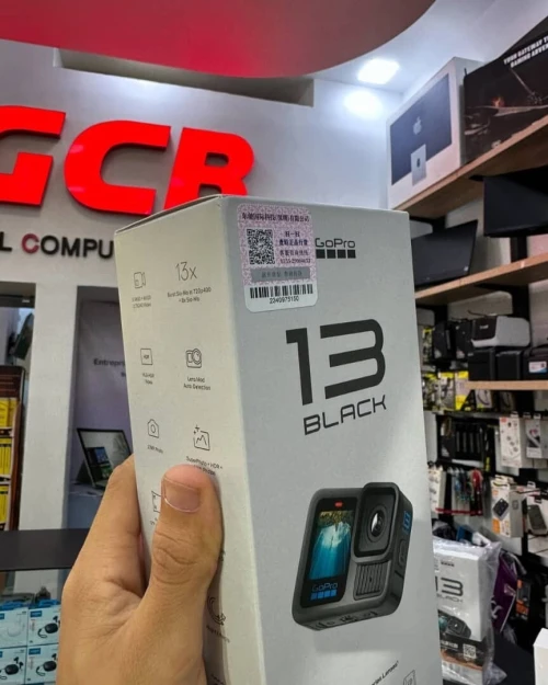 GoPro HERO 13 Black Caméra d action étanche avec vidéo 5.3K60 27MP BUNDLE + MICRO SD 64GB