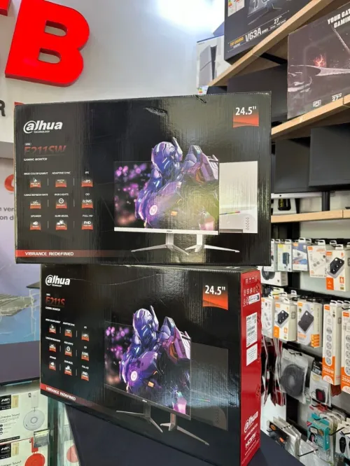 ECRAN DAHUA LM25-E211S 24.5 POUCES FULL HD IPS 120HZ, OD 0.5 MS, SPEAKER, BLANC NOIR RGB