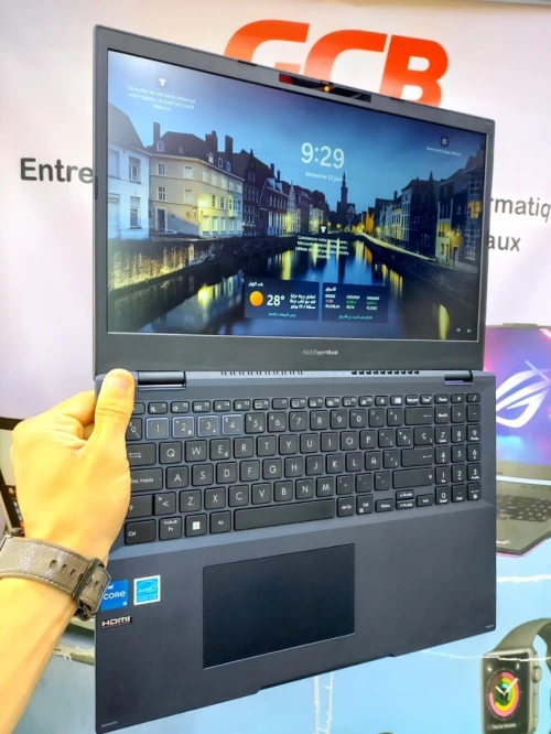 ASUS EXPERTBOOK Intel Core i5-1240P 18 Mo de cache, 'à 4,40 GHz RAM 16GB DDR4 1TB SSD 15.6" FULL HD
