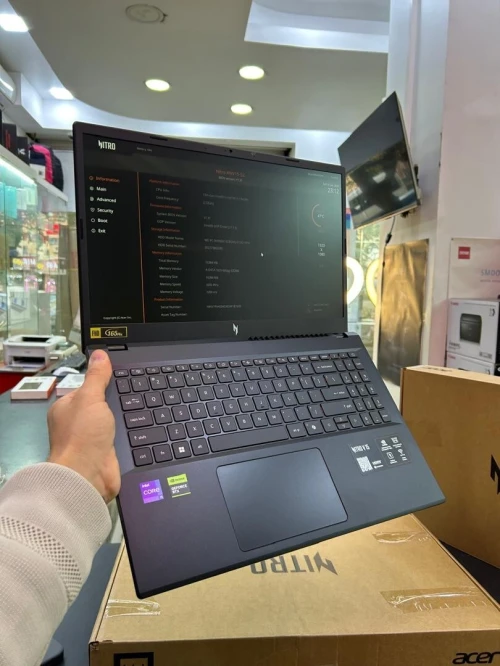 ACER NITRO V15 Intel Core i5-13420H à 4,60 GHz RAM 16GB 512GB SSD 15.6 FHD IPS 165Hz RTX 5050 8GB