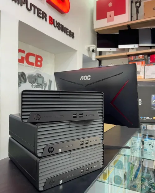 UC HP PRODESK 405 G6 SMALL SFF AMD Ryzen 5 PRO 4650G jusqu'à 4,20 GHz  8GB  256GB SSD