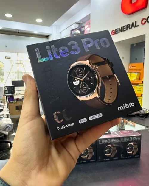 Smartwatch  Mibro Lite 3 Pro  Ecran AMOLED / GPS  Double bracelet 