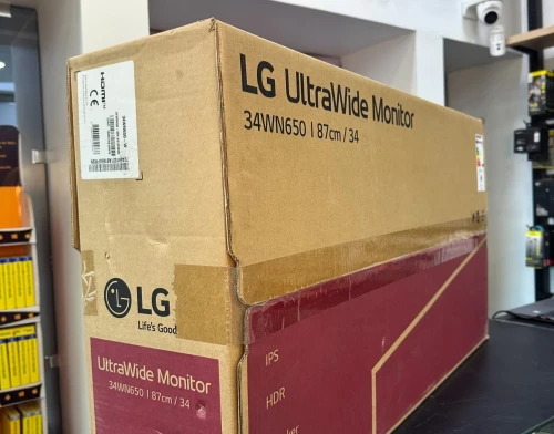 Moniteur UltraWide LG 34WN650W  34 pouces 21:9 FHD 2560 x 1080 IPS VESA DisplayHDR 400 AMD FreeSync 