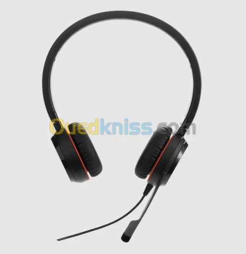 Jabra Evolve 20 Stereo / Mono Casque professionnel avec gestion simplifiée des appels USB-C / USB-A