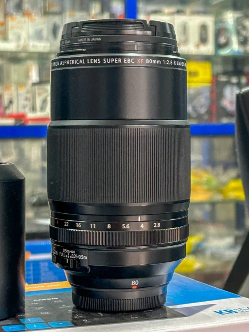 Objectif FUJIFILM XF 80mm f/2,8 R LM OIS WR MACRO