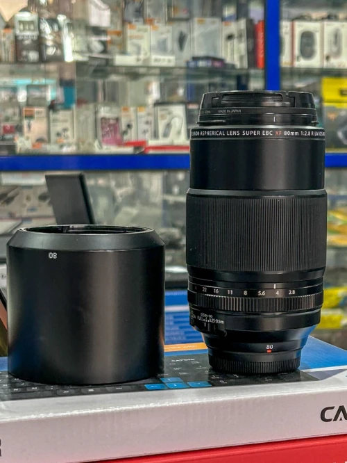 Objectif FUJIFILM XF 80mm f/2,8 R LM OIS WR MACRO
