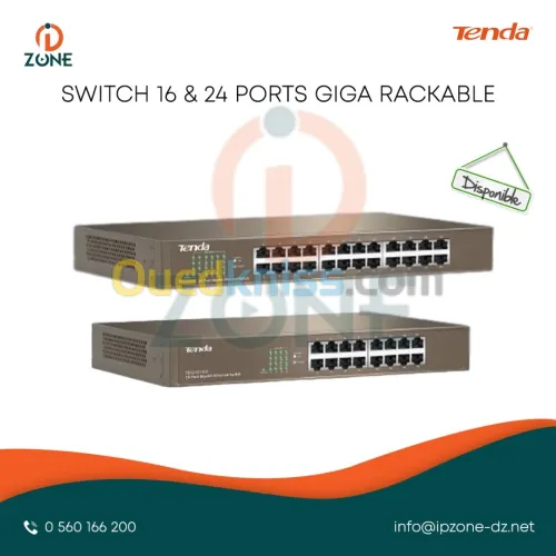 Switch Reseau Rackable /Manageable POE