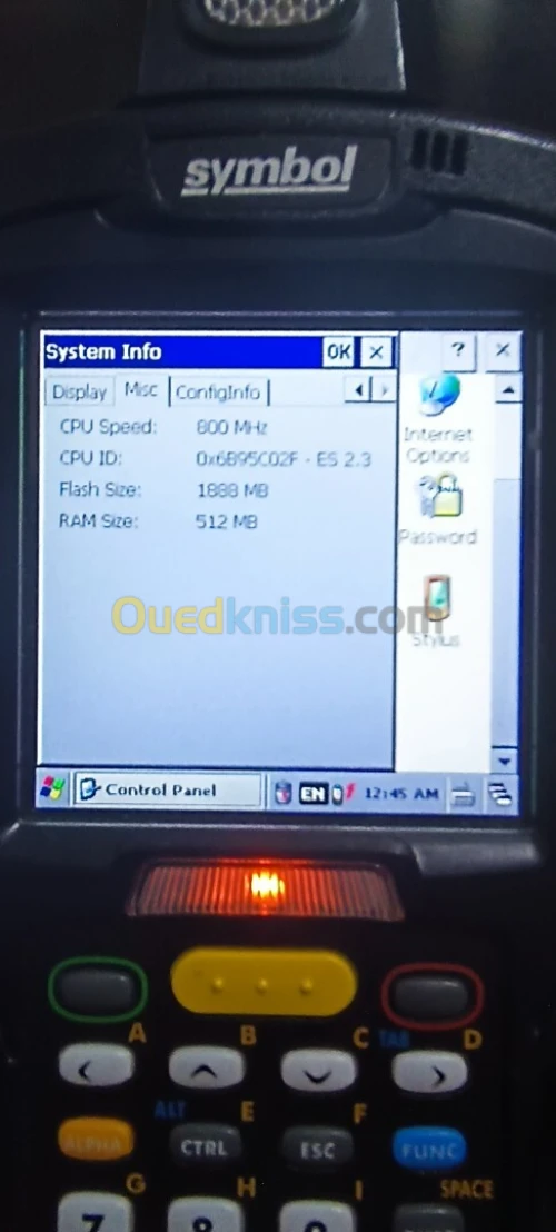 lot de terminal zebra gestion de stock